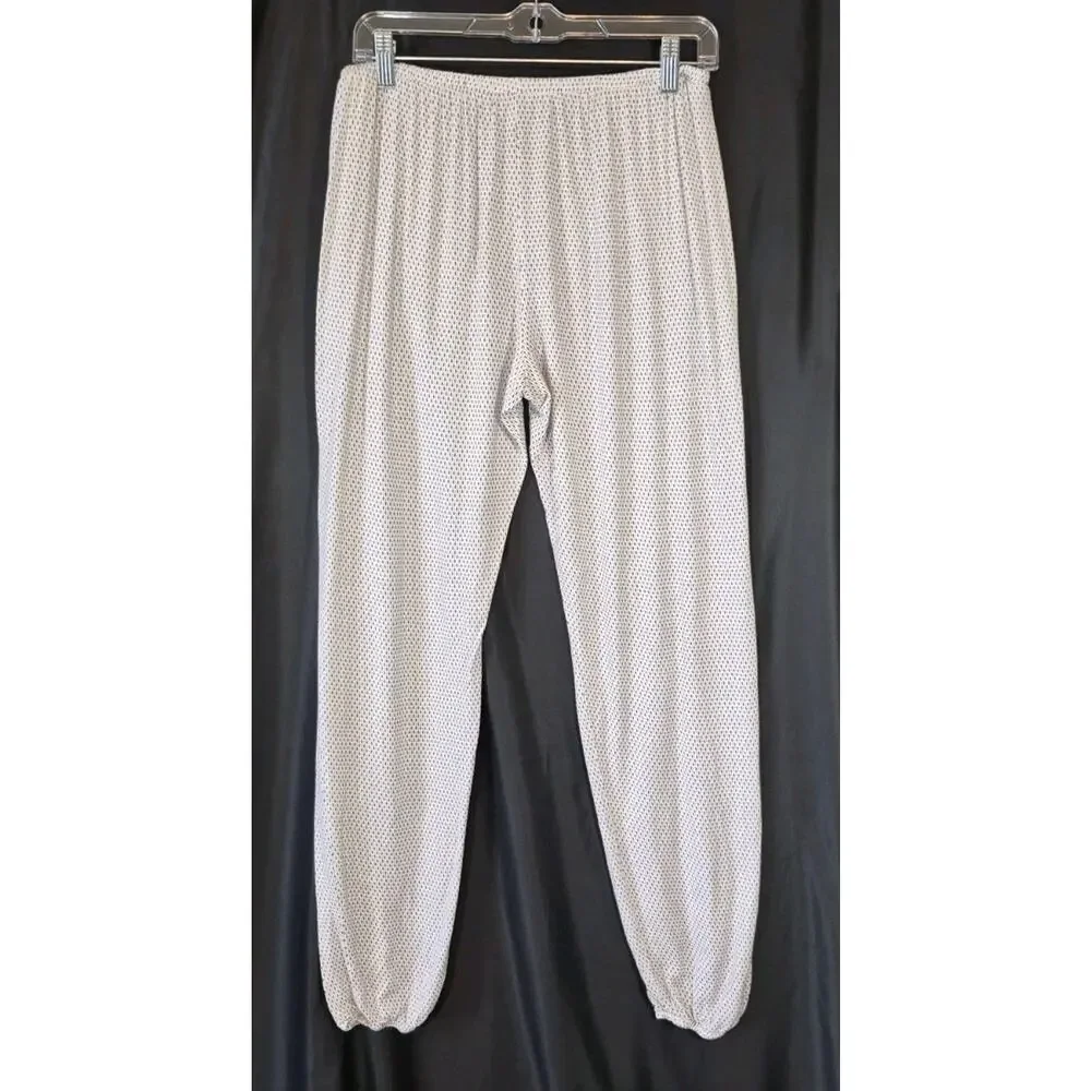 Eberjey Pink Dot Modal Pajama Set Small - Picture 13 of 15